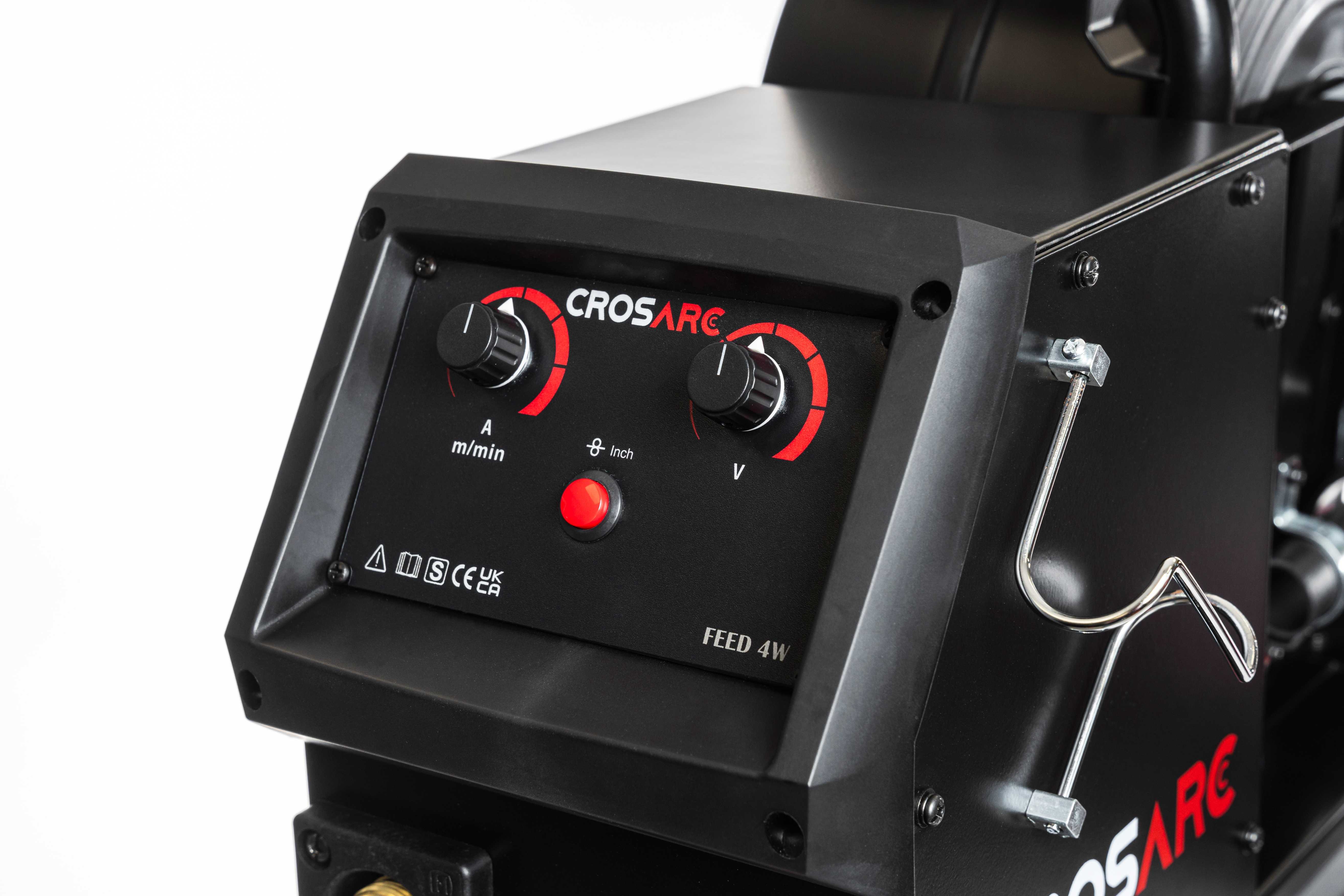 CROSARC MIG Inverter Welder (393S) - Water Cooled Wire Feed Angle CROSARC MIG Inverter Welder (393S) - Water Cooled Wire Feed Angle